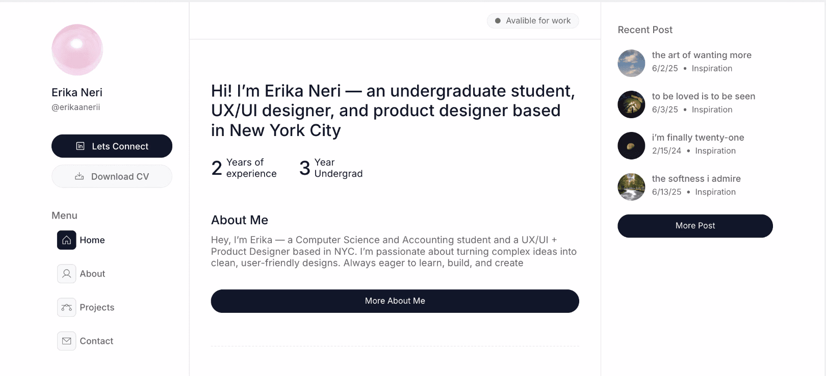 Placeholder project card media