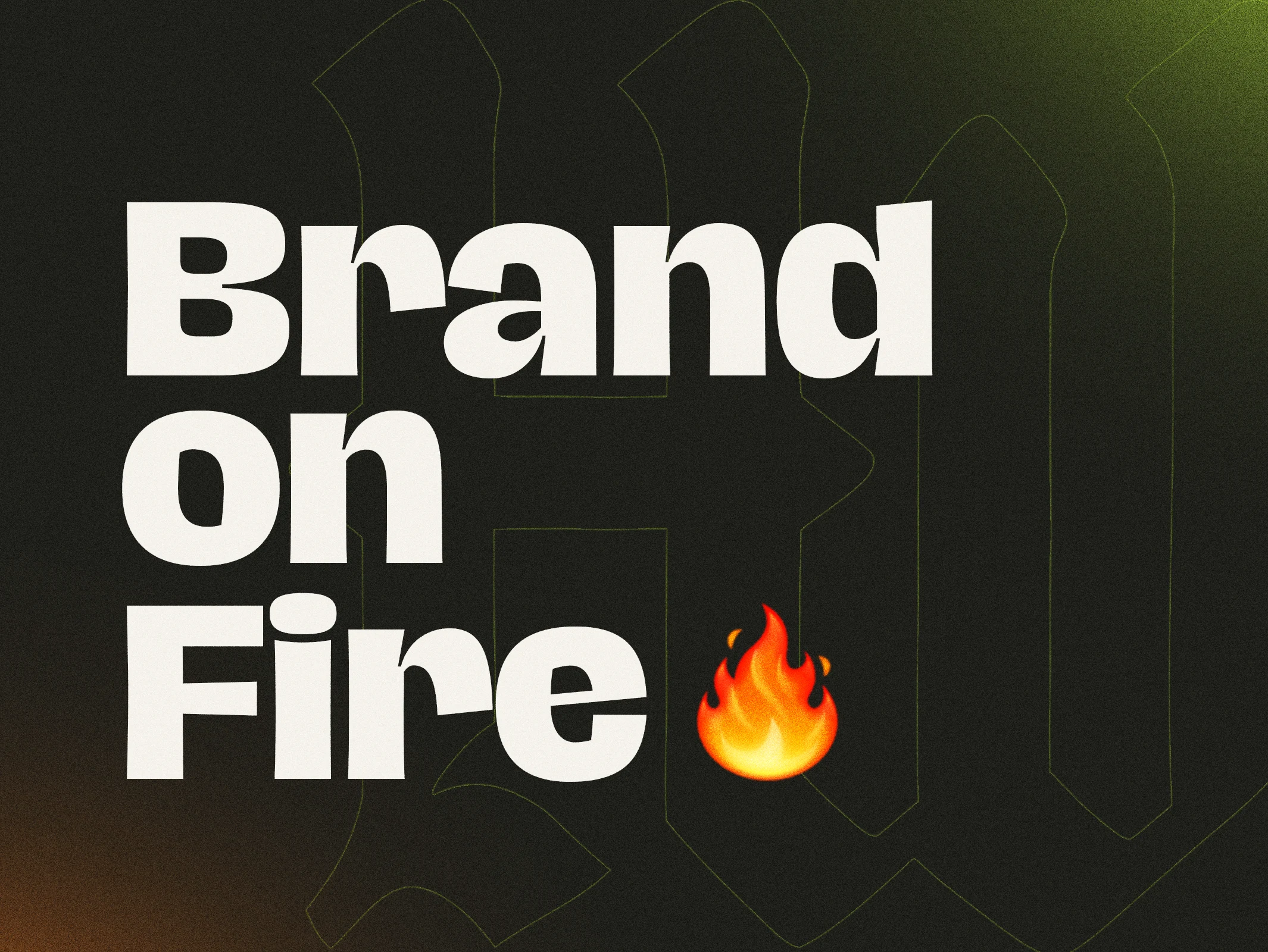 Brand On Fire 🔥 (design sprint), a service by Hanna Woa 🔥