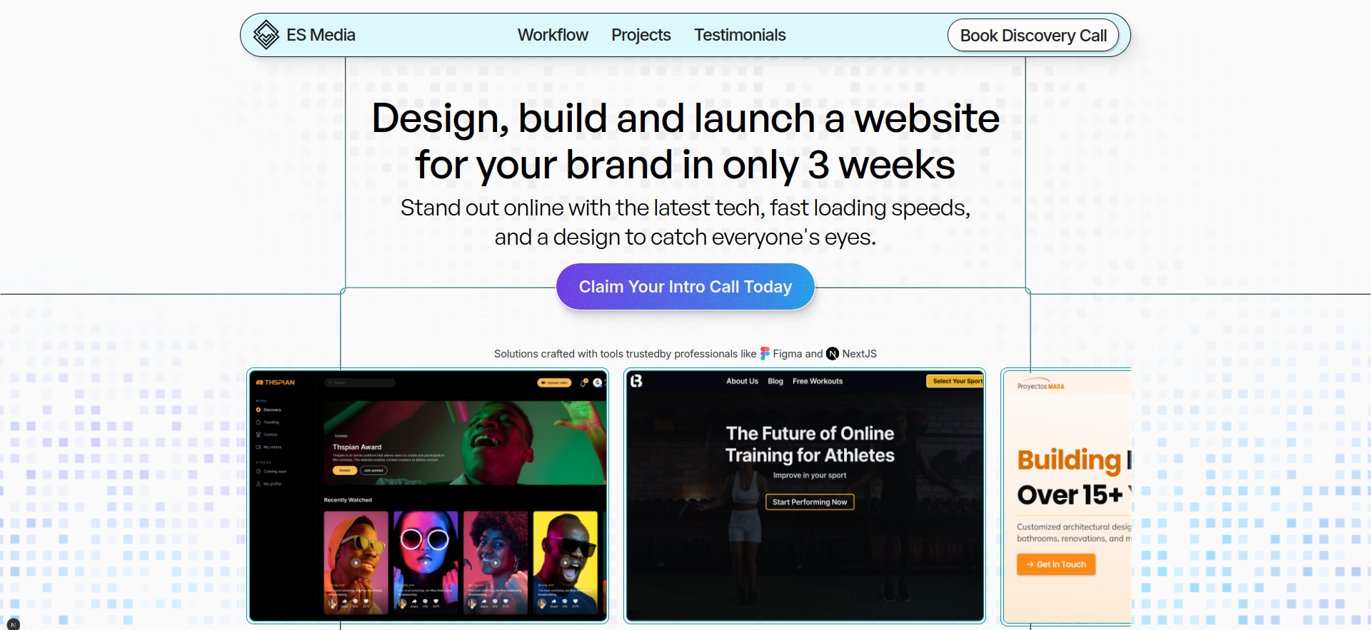 Placeholder project card media