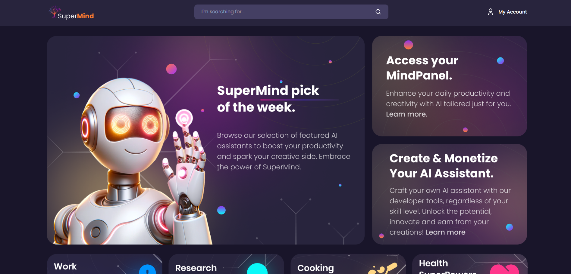 Placeholder project card media