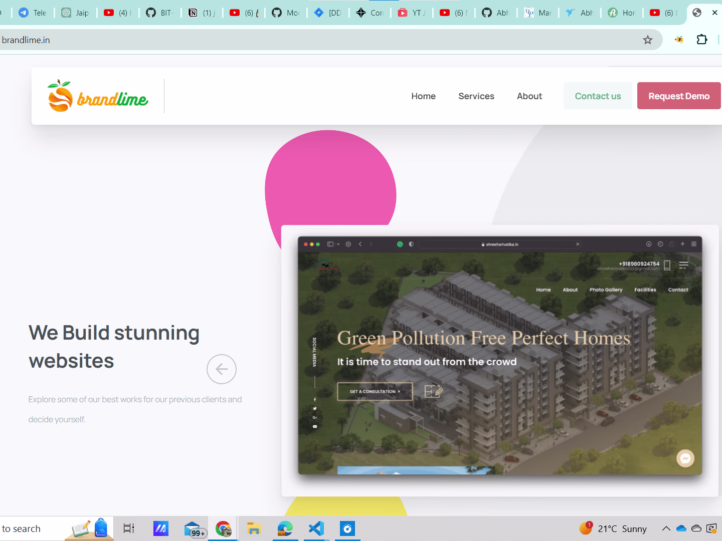 Placeholder project card media