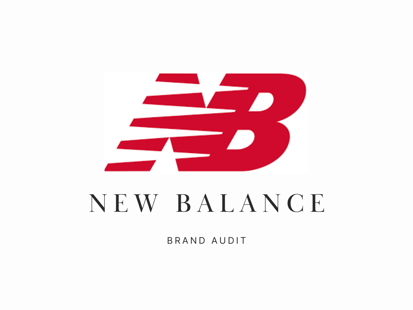 New balance brand clearance logo