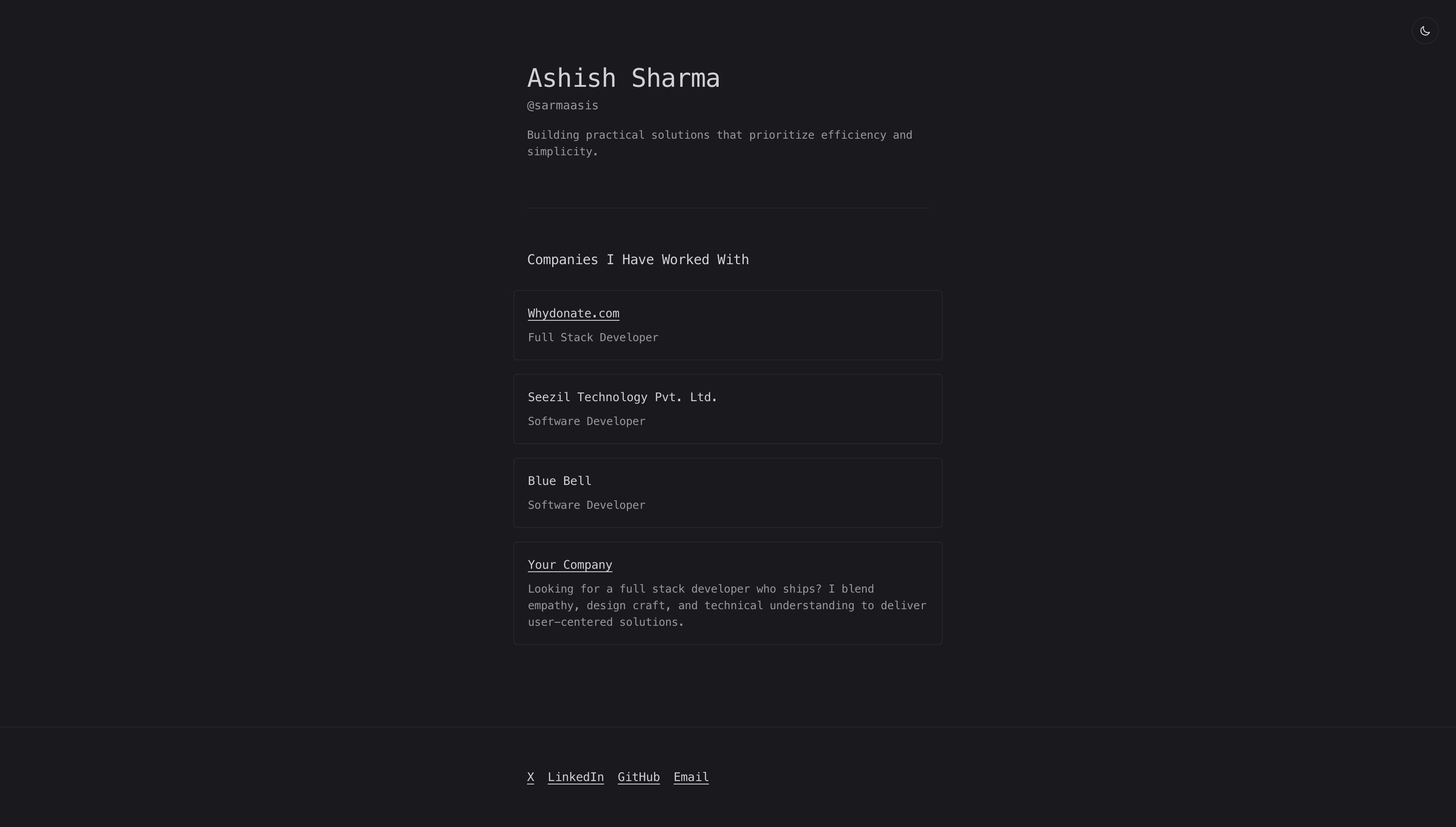 Placeholder project card media