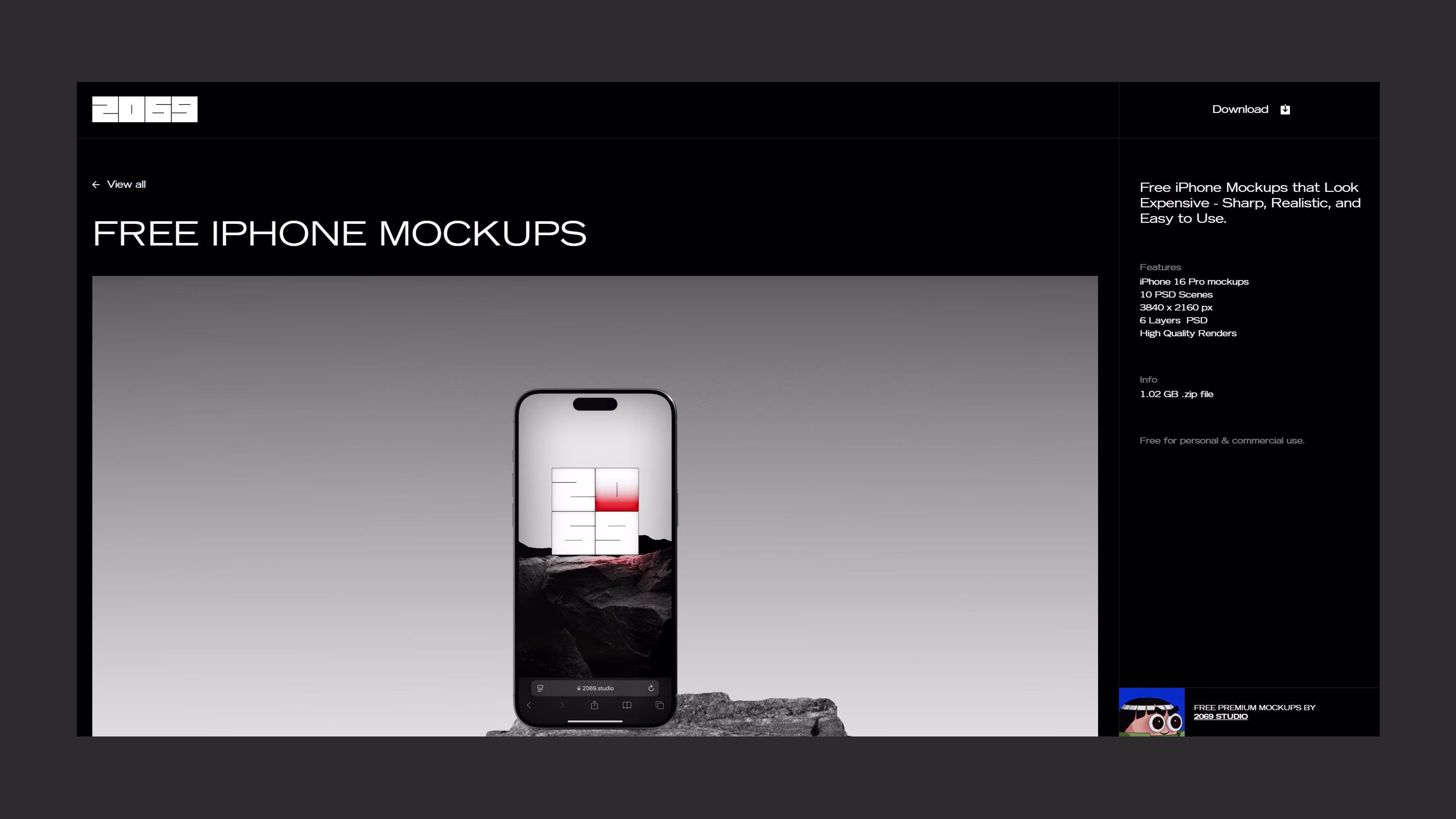 Placeholder project card media