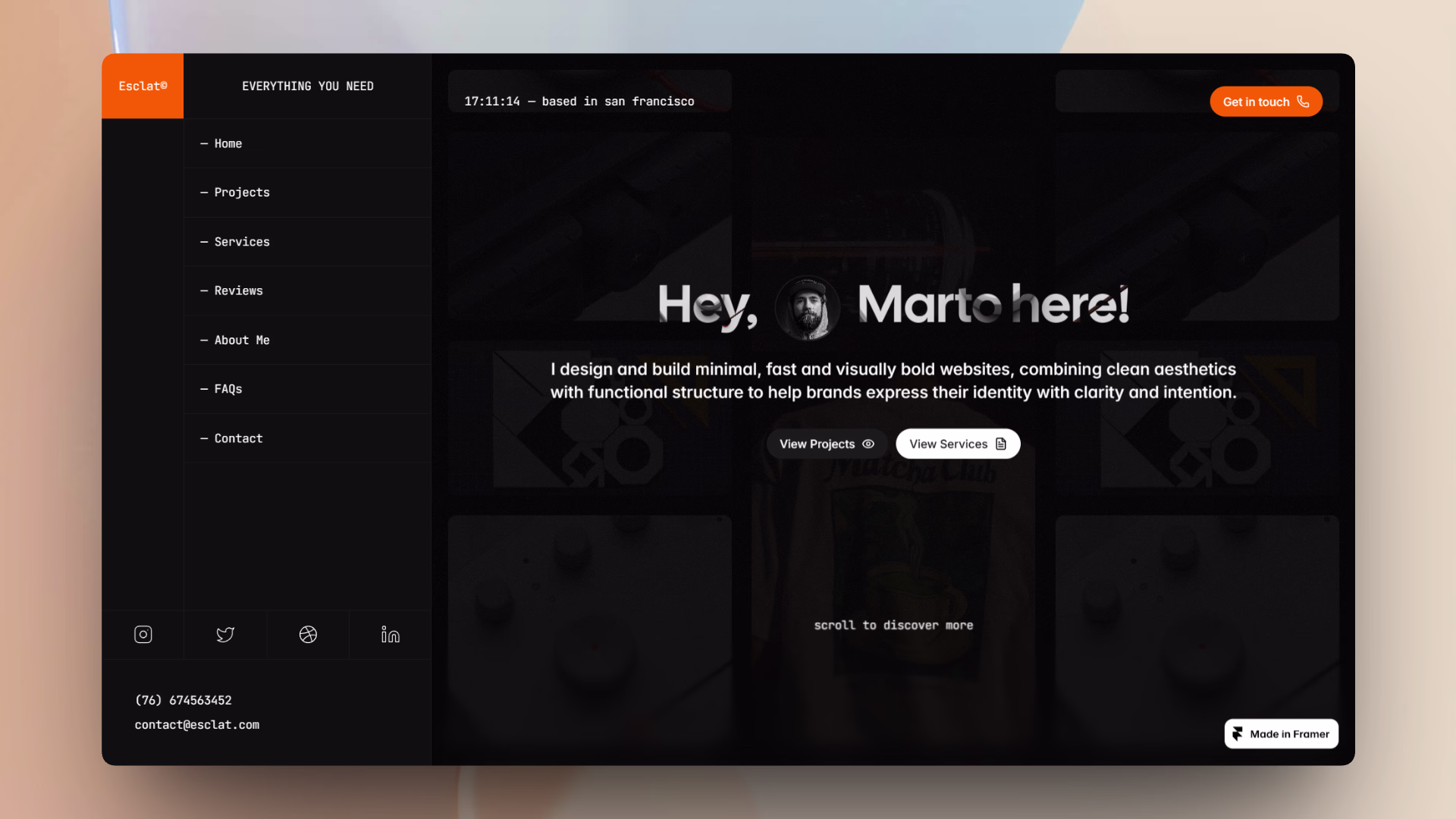 Placeholder project card media