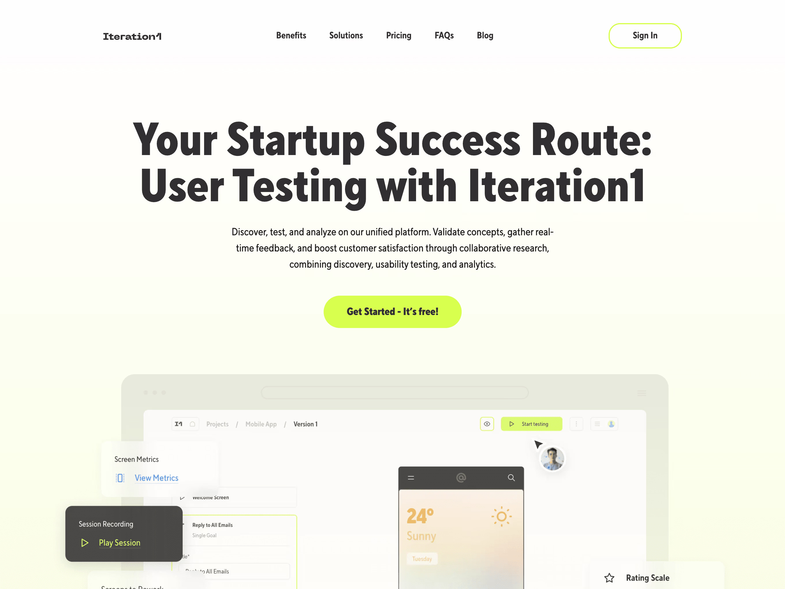 Placeholder project card media