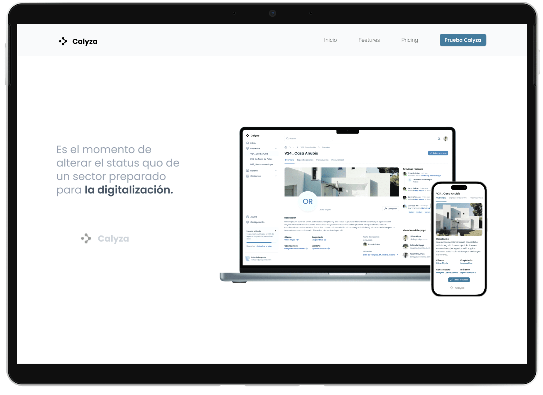 Placeholder project card media