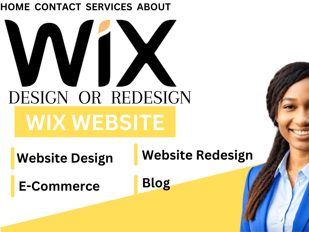 Do wix website design and redesign for your website by