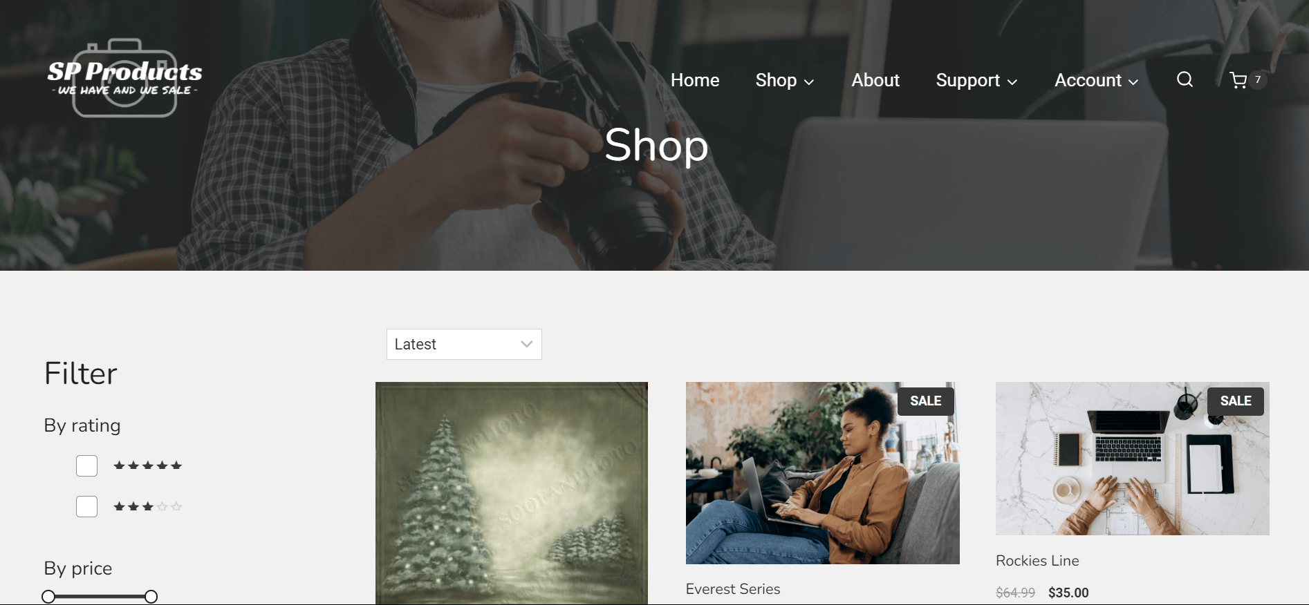 Placeholder project card media