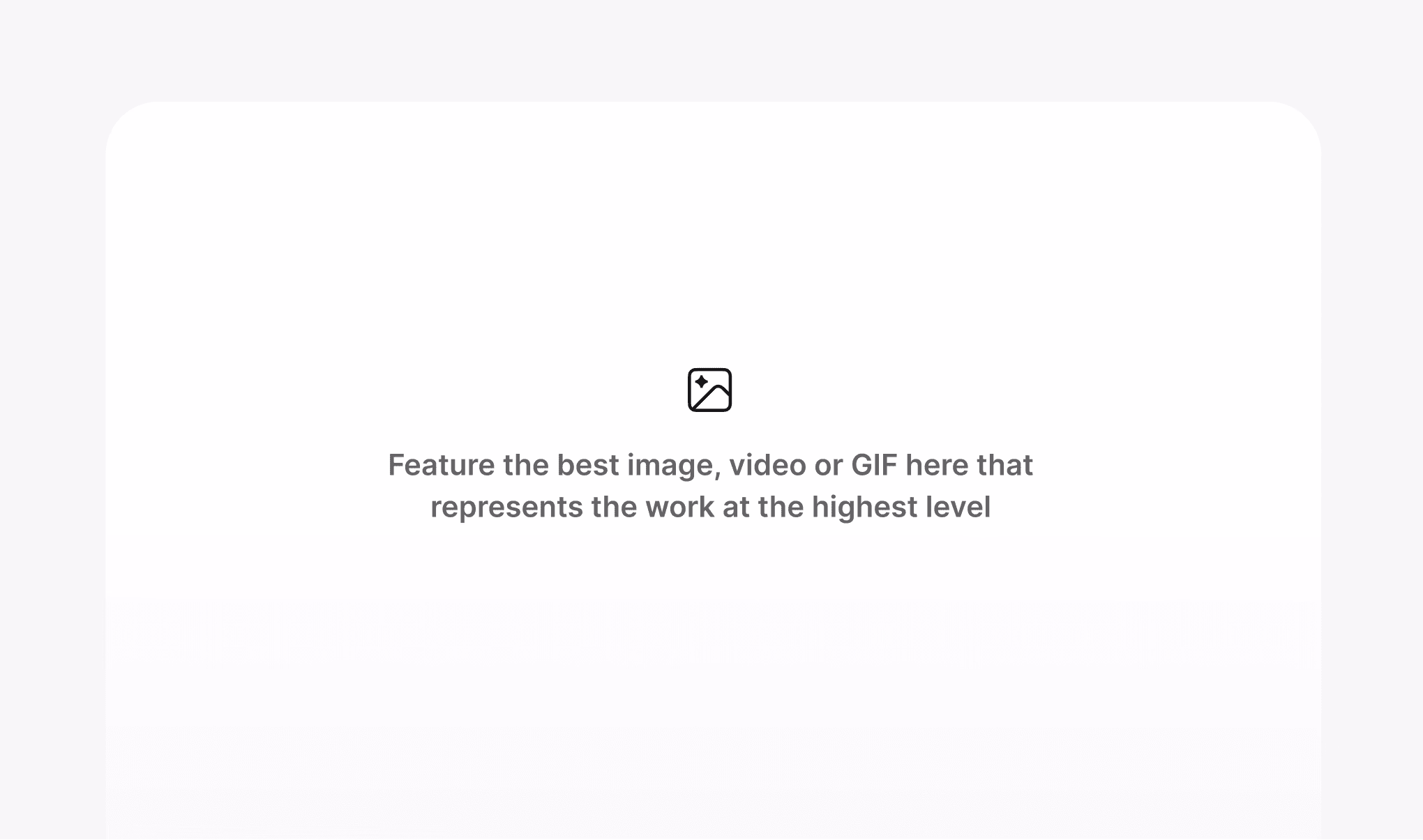 Placeholder project card media