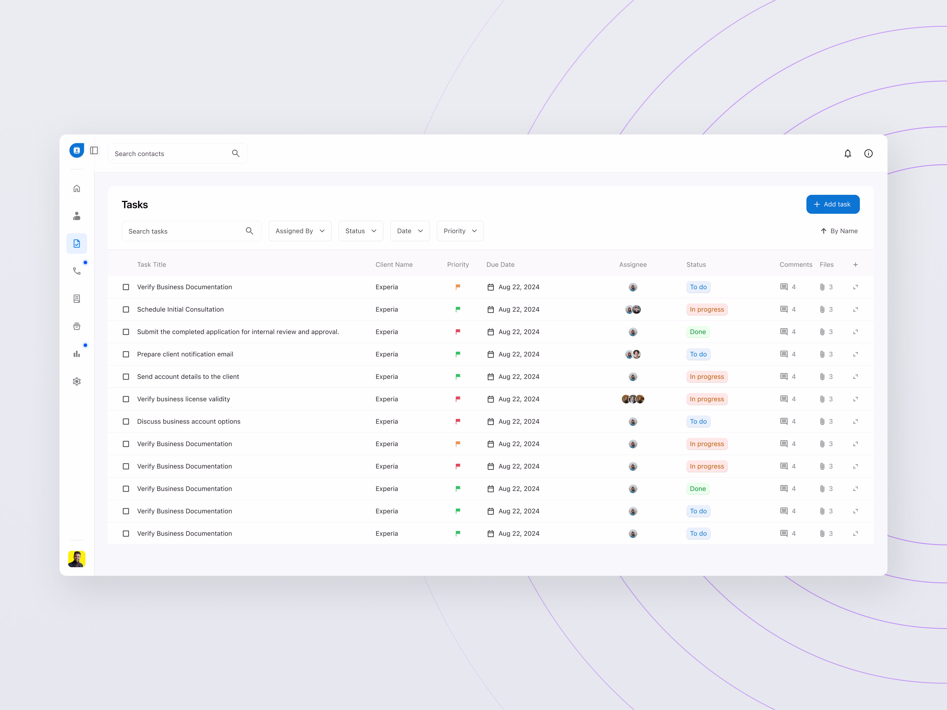 Placeholder project card media