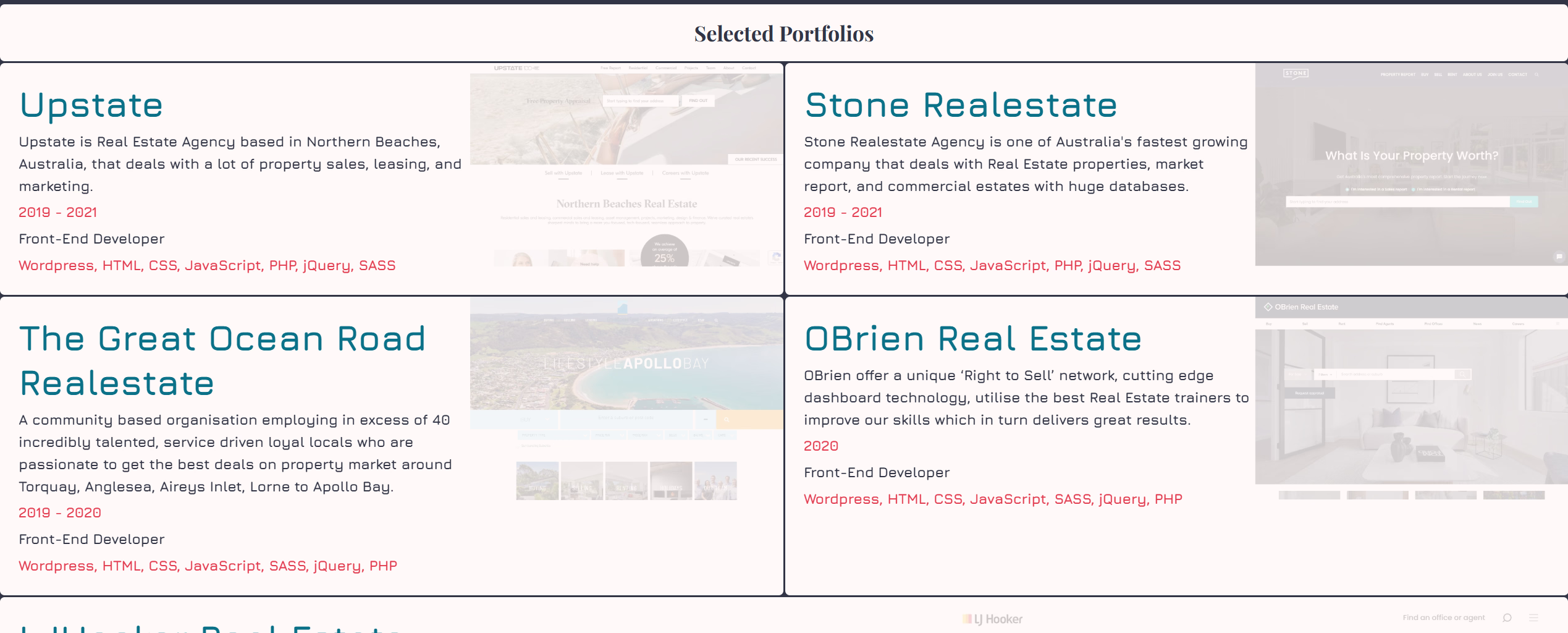 Placeholder project card media