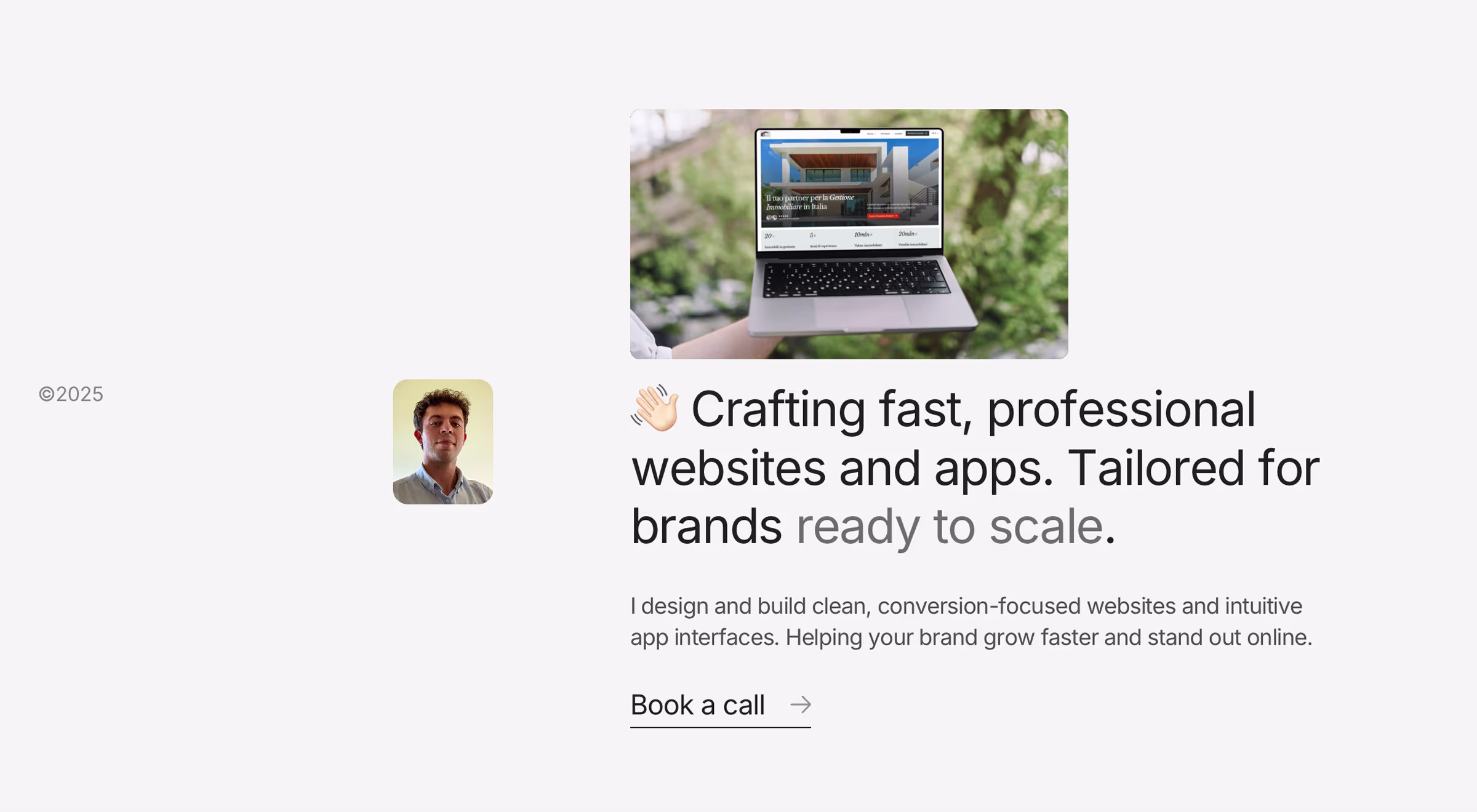 Placeholder project card media
