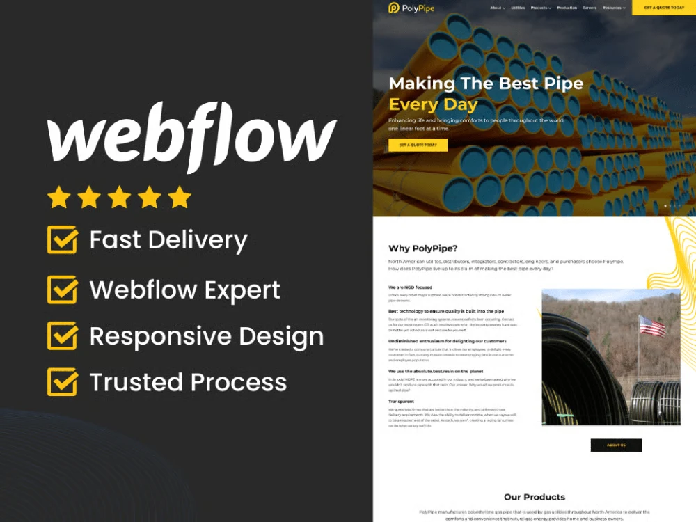 Webflow Development, a service by Auriel Gimeno