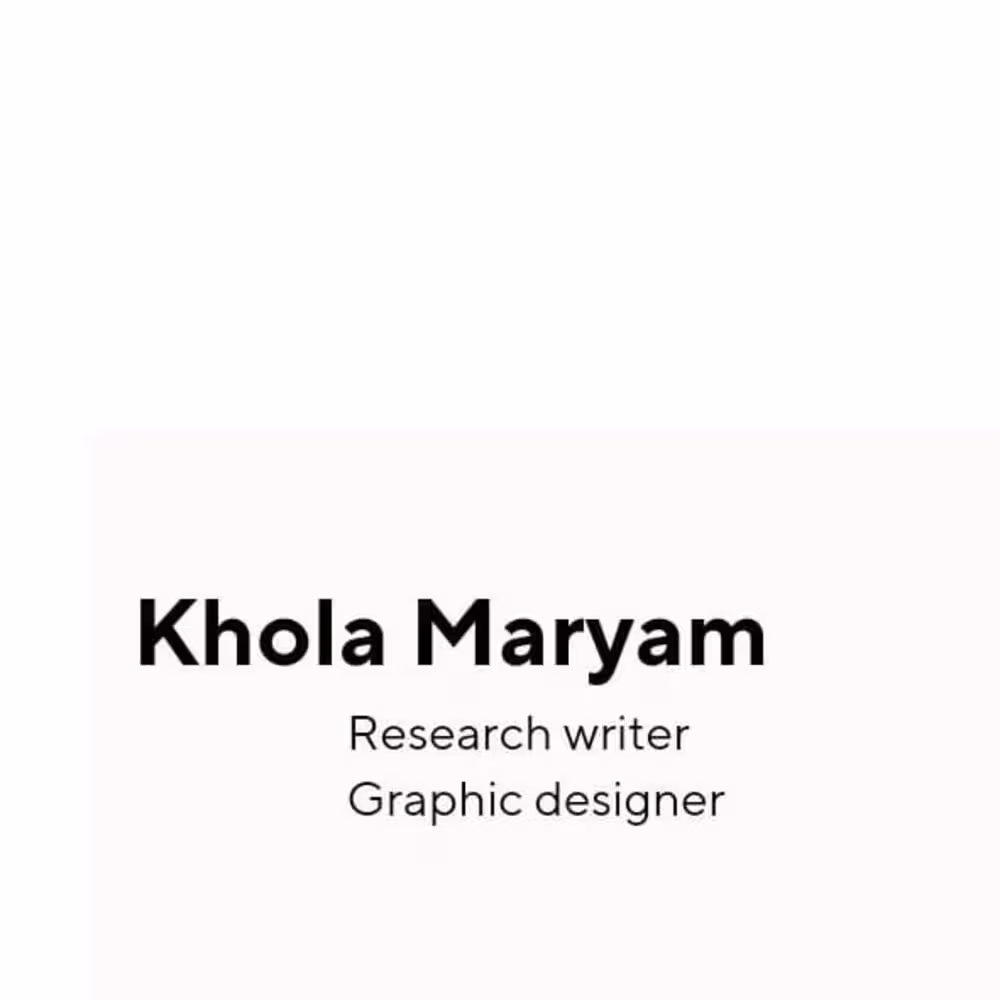 Khola  Maryam