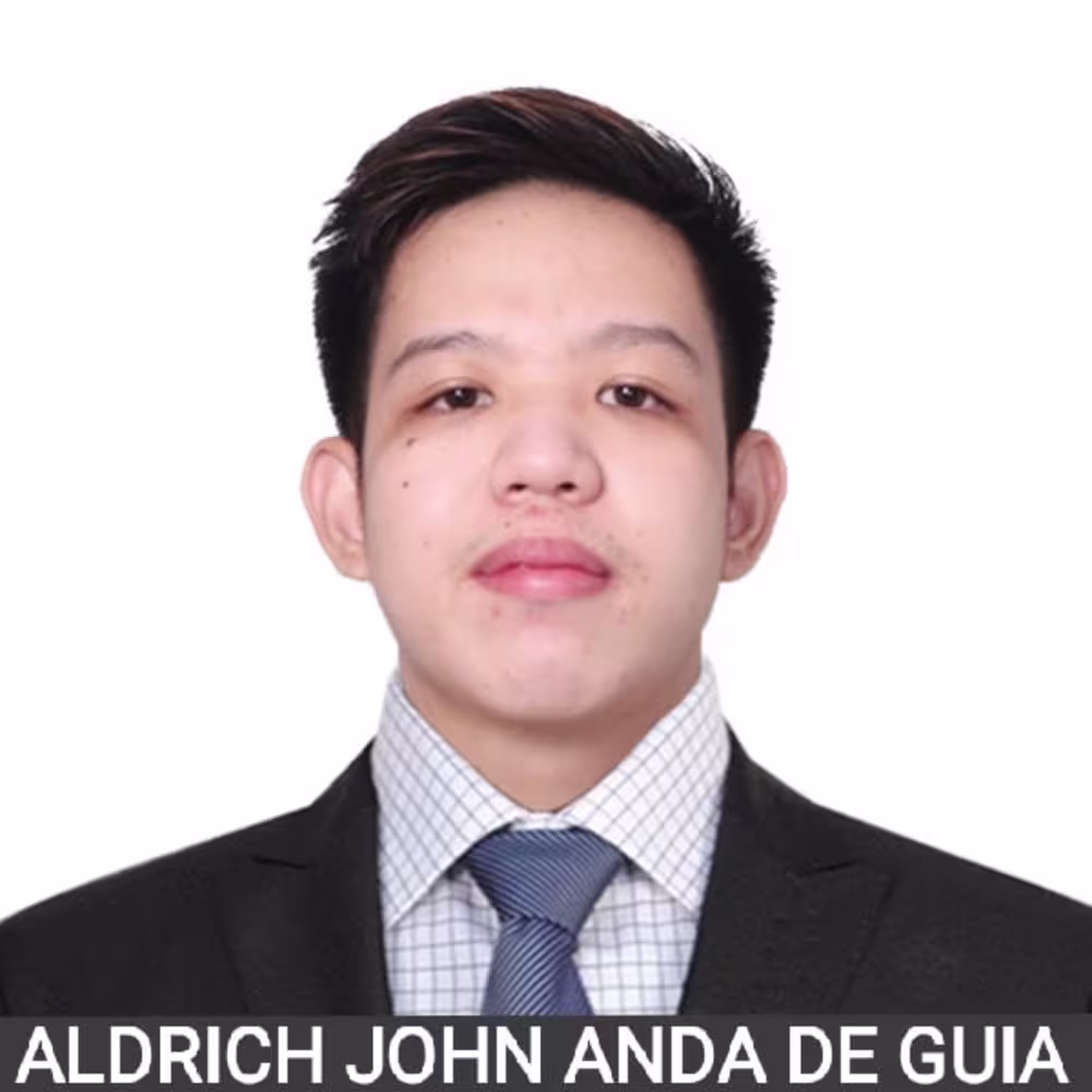 Aldrich John De guia