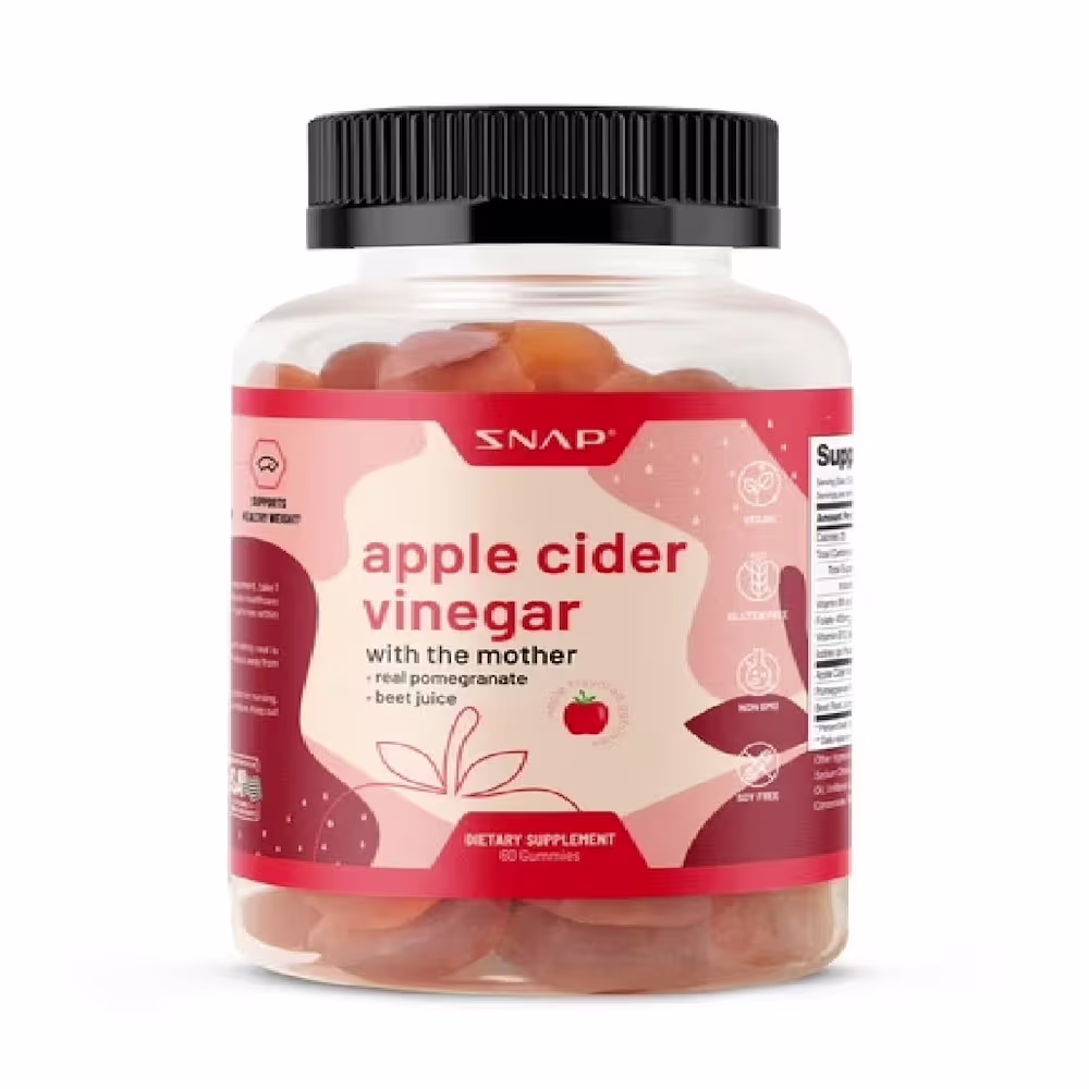 SNAP Apple Cider  Vinegar Gummies