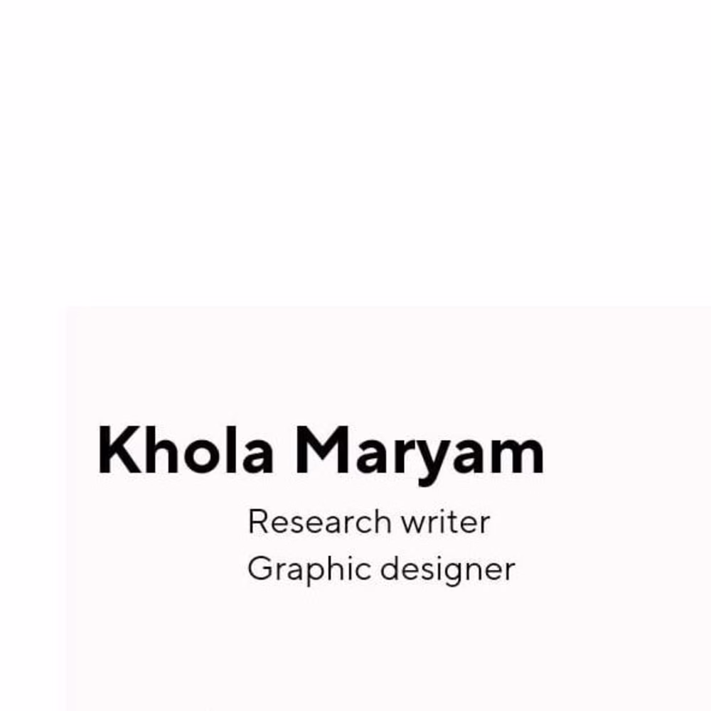 Khola  Maryam
