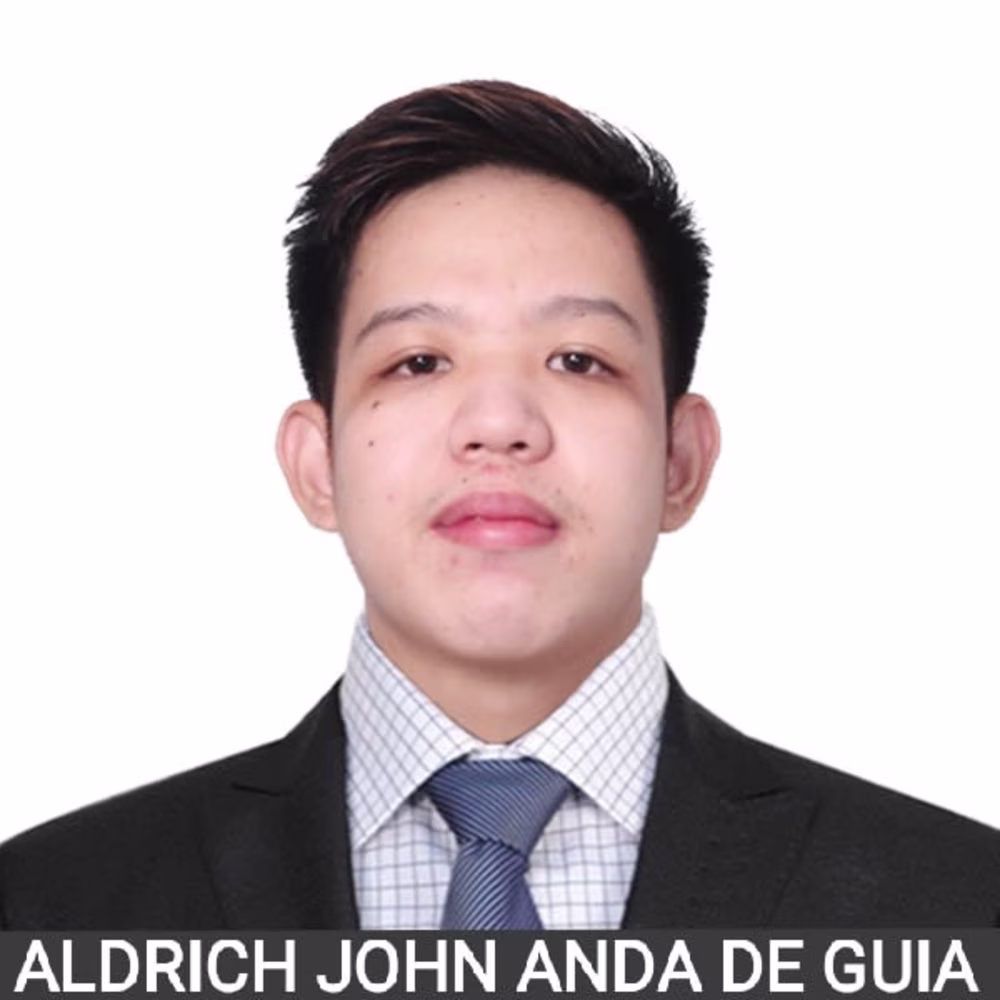 Aldrich John De guia
