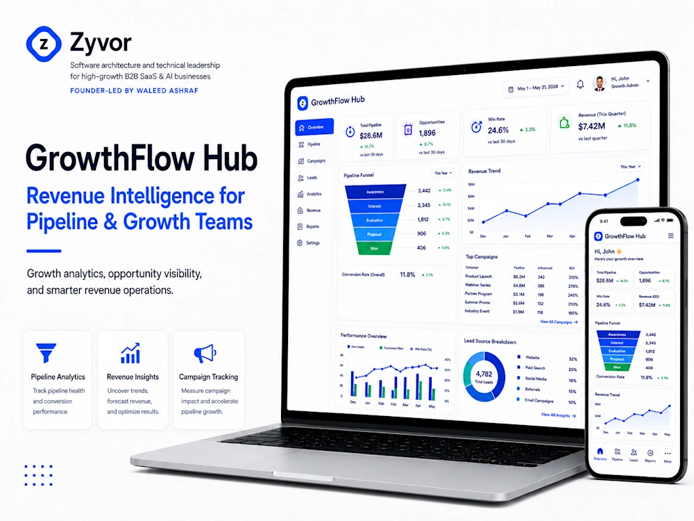 GrowthFlow Hub project cover