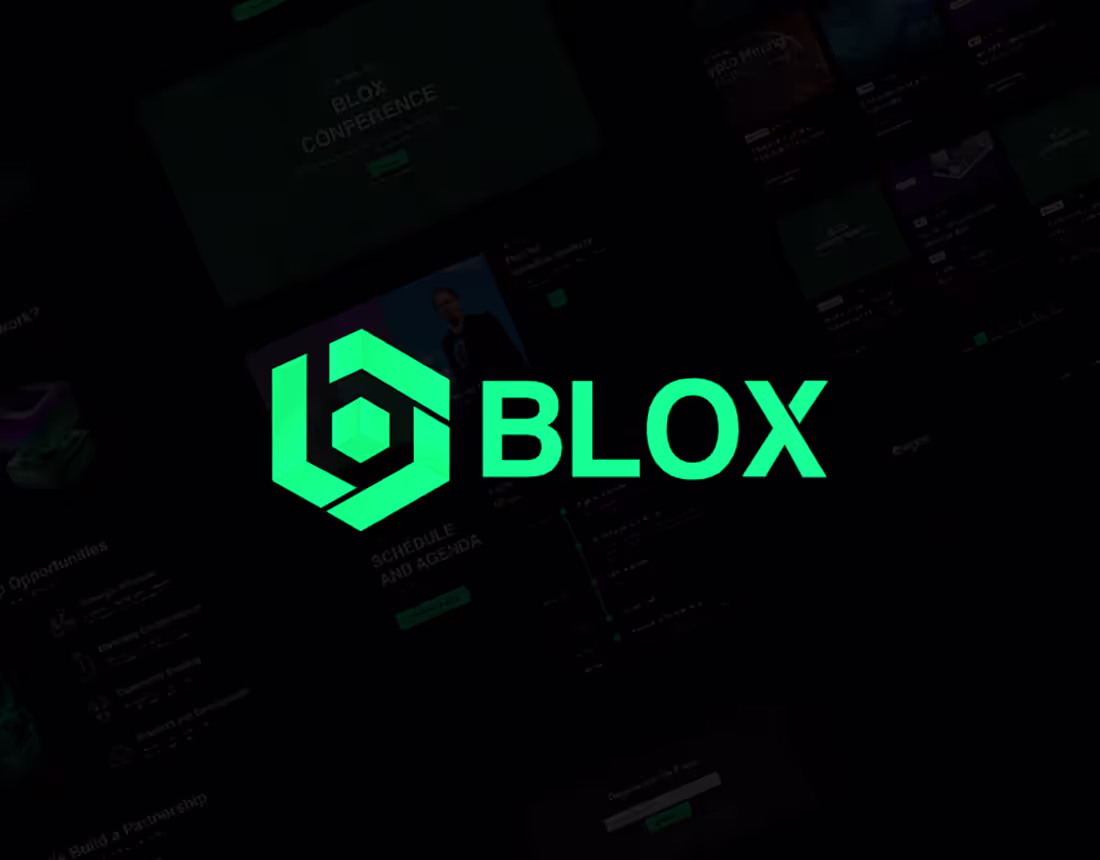 Cover image for BLOX - A blockchain Website Design