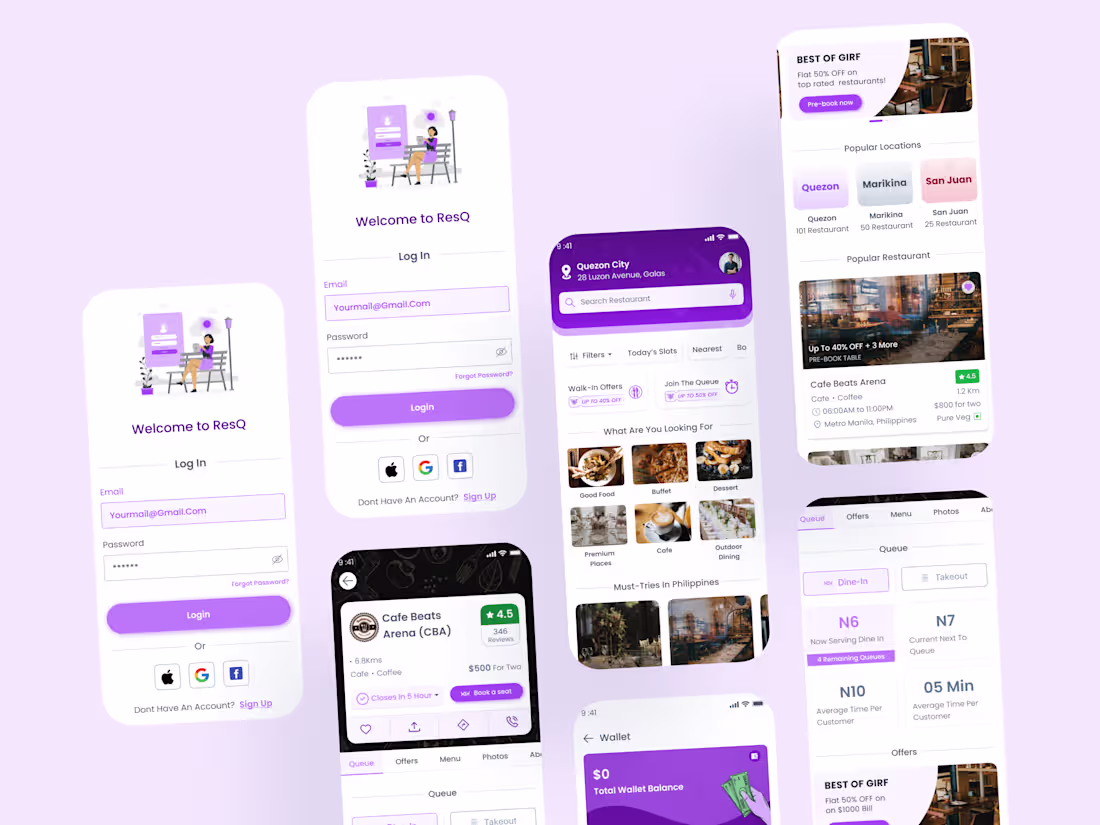 Cover image for Restaurant table booking Application