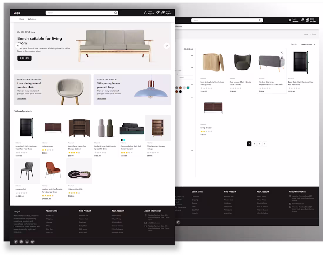 Cover image for Storefront —  E-commerce Website
