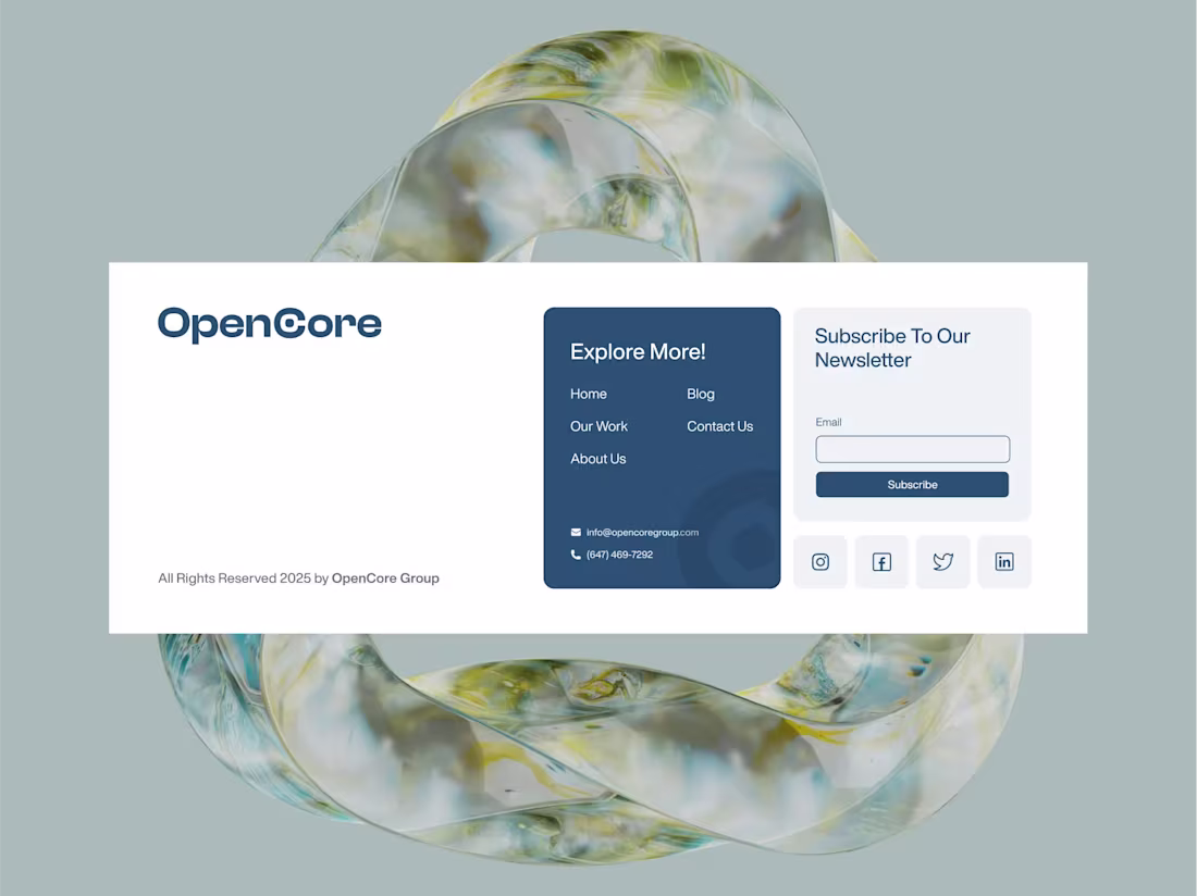 Cover image for Footer doesn't have to be boring 🙃 Here's one of the recent...