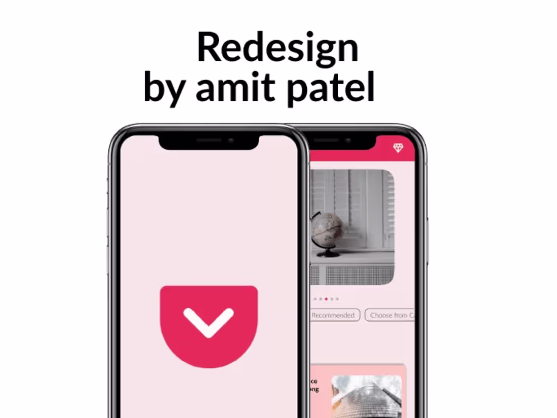 Cover image for Pocket App design