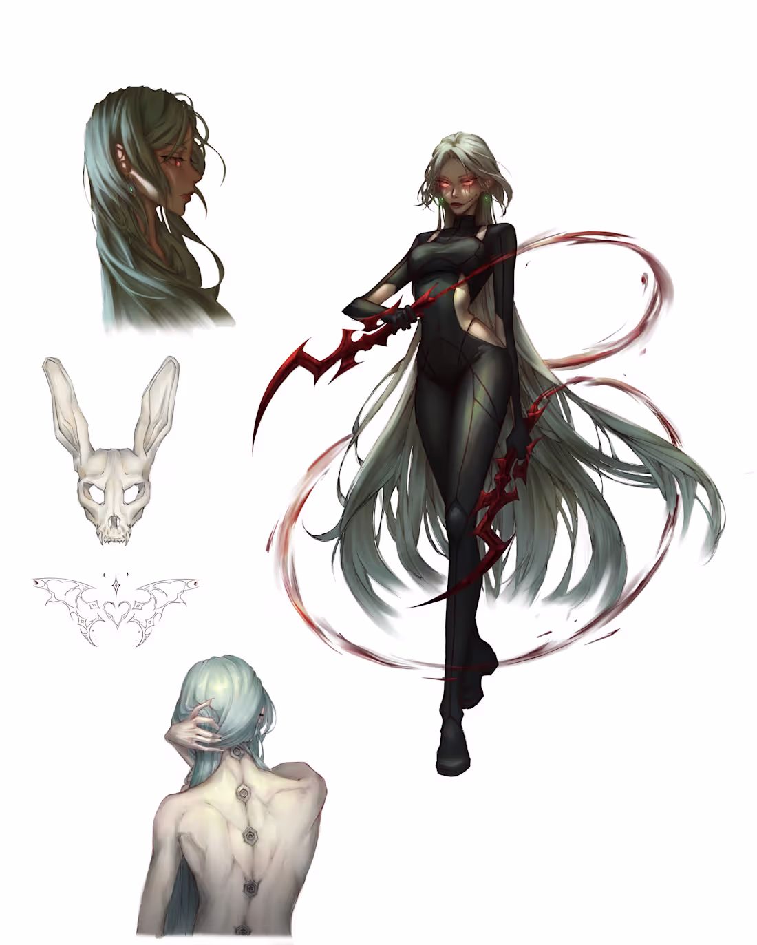 Cover image for Character concept art/ design