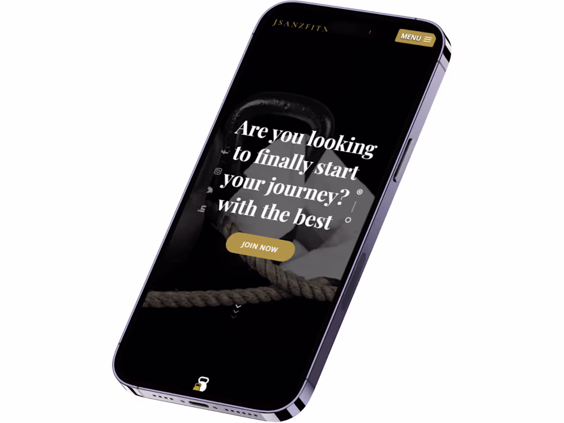 Cover image for Jsanzfitness – Personal Training Services Website