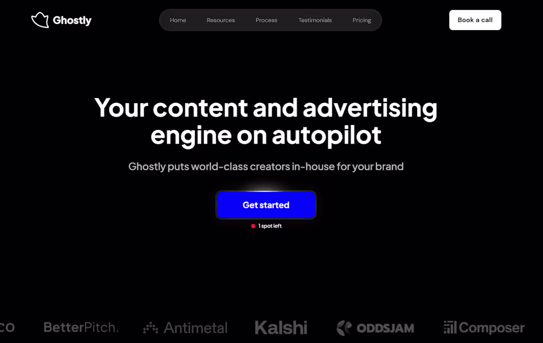 Cover image for Ghostly Studio