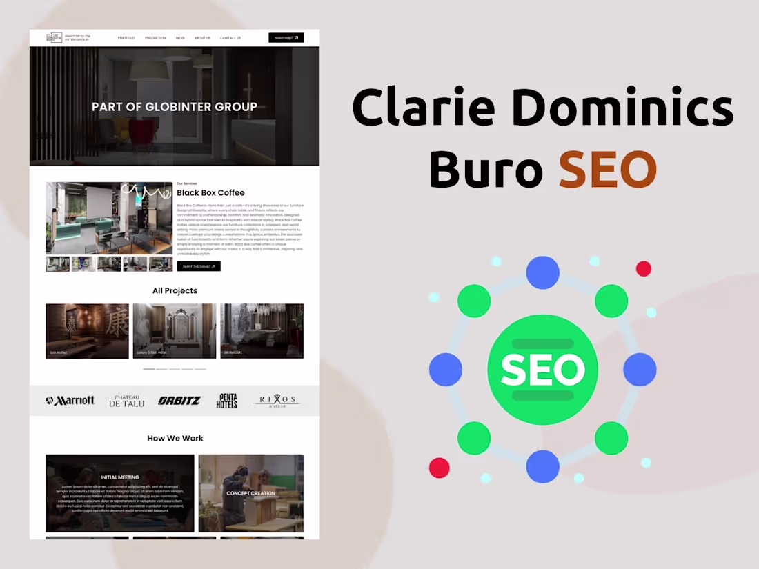 Cover image for Clarie Dominics Buro | SEO Services