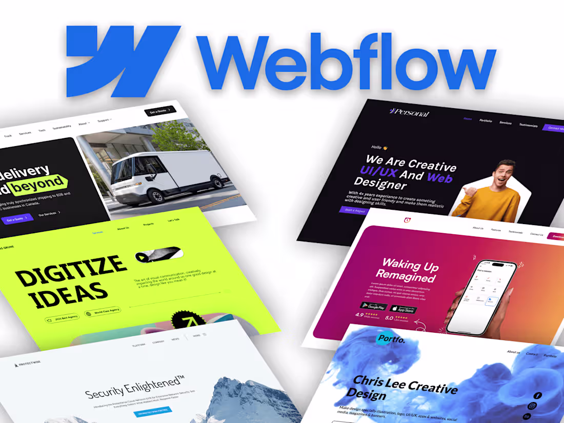 Cover image for Webflow Developer + custom code
