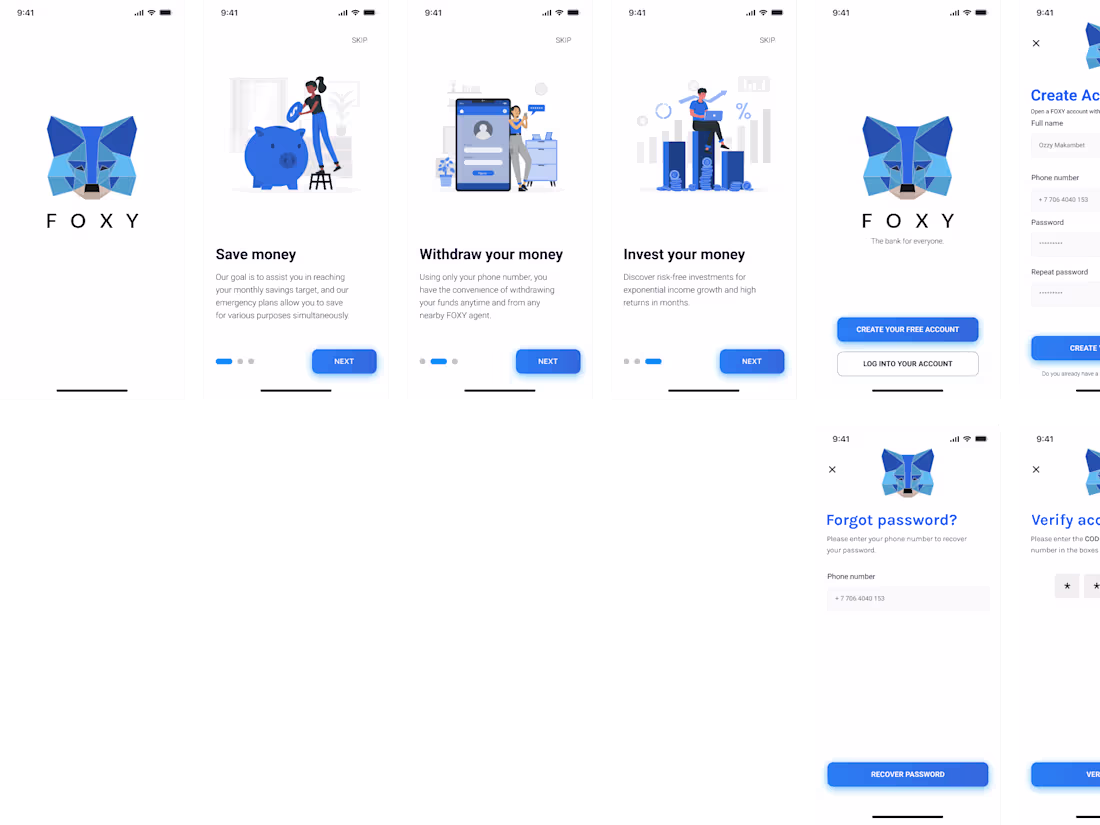 Cover image for Bank app Login methods