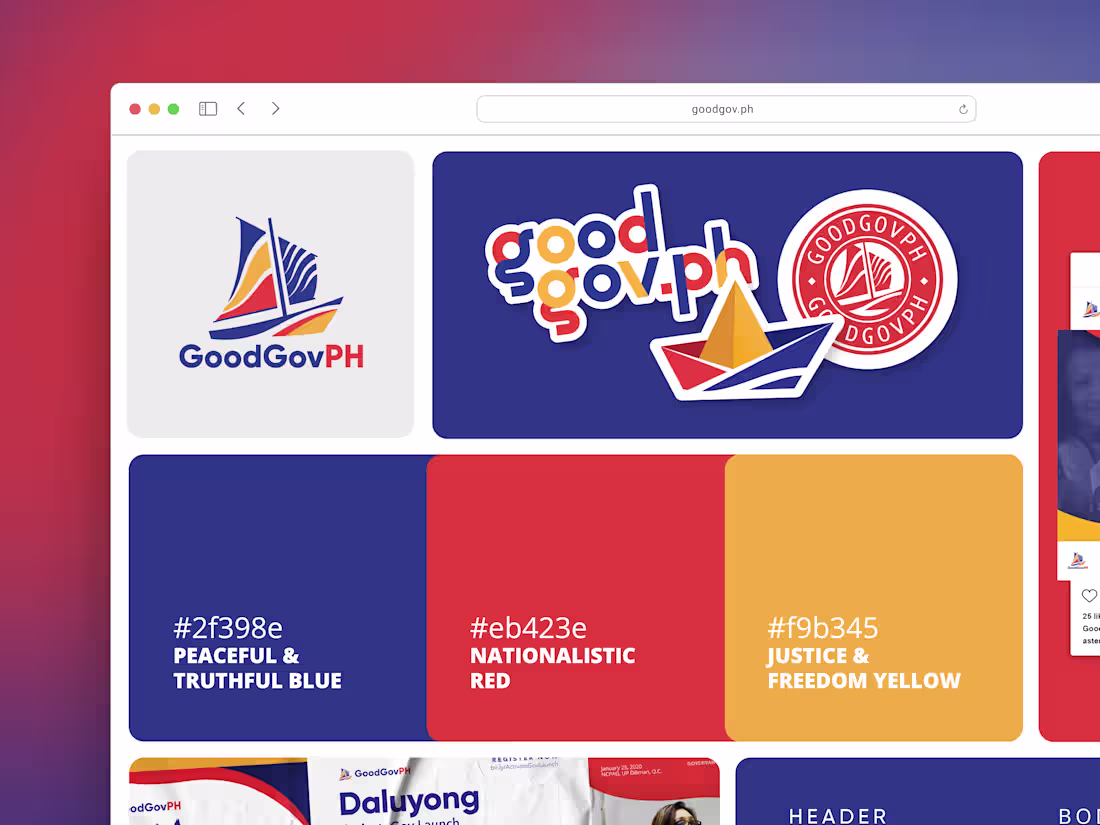 Cover image for GoodGovPH | Logo Design, Brand & Visual Identity