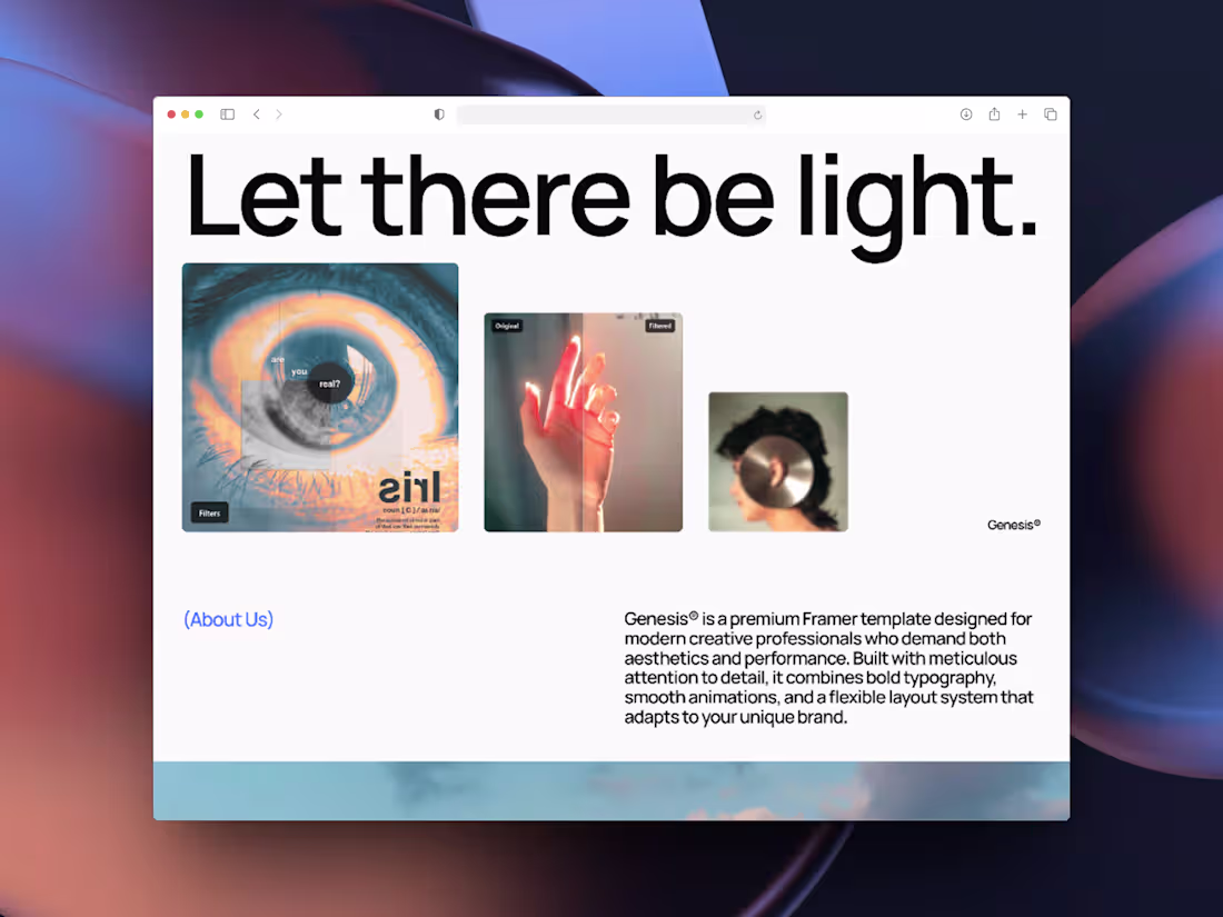 Cover image for Genesis Portfolio Site