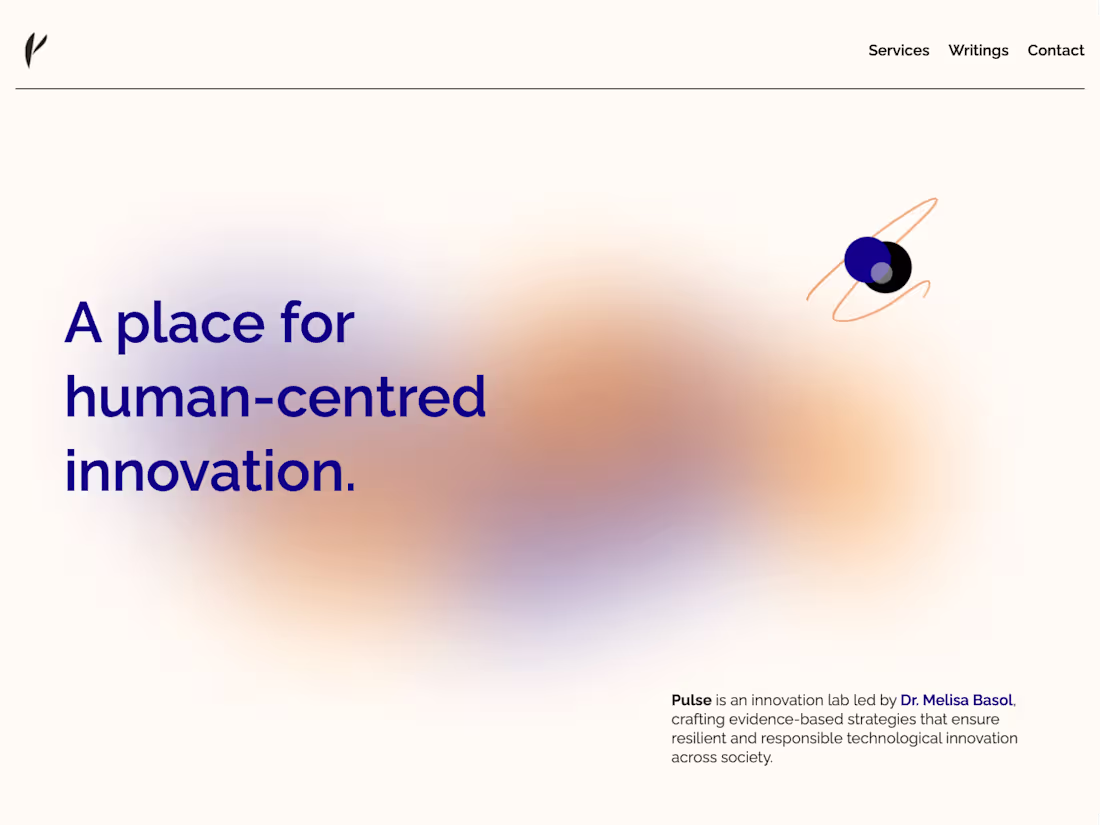 Cover image for Brand identity + website