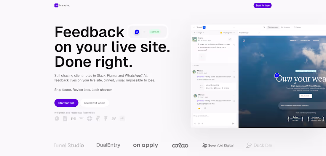 Cover image for hero section redesign for a product