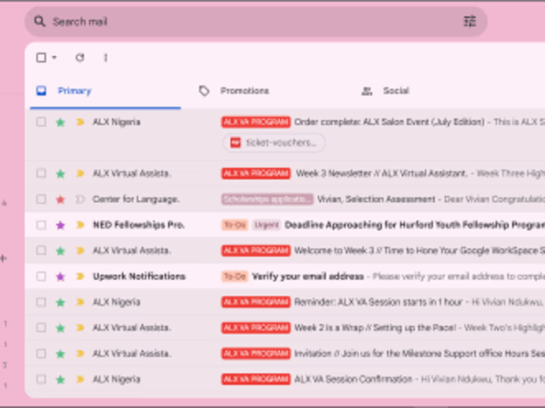 Cover image for Gmail Inbox Management