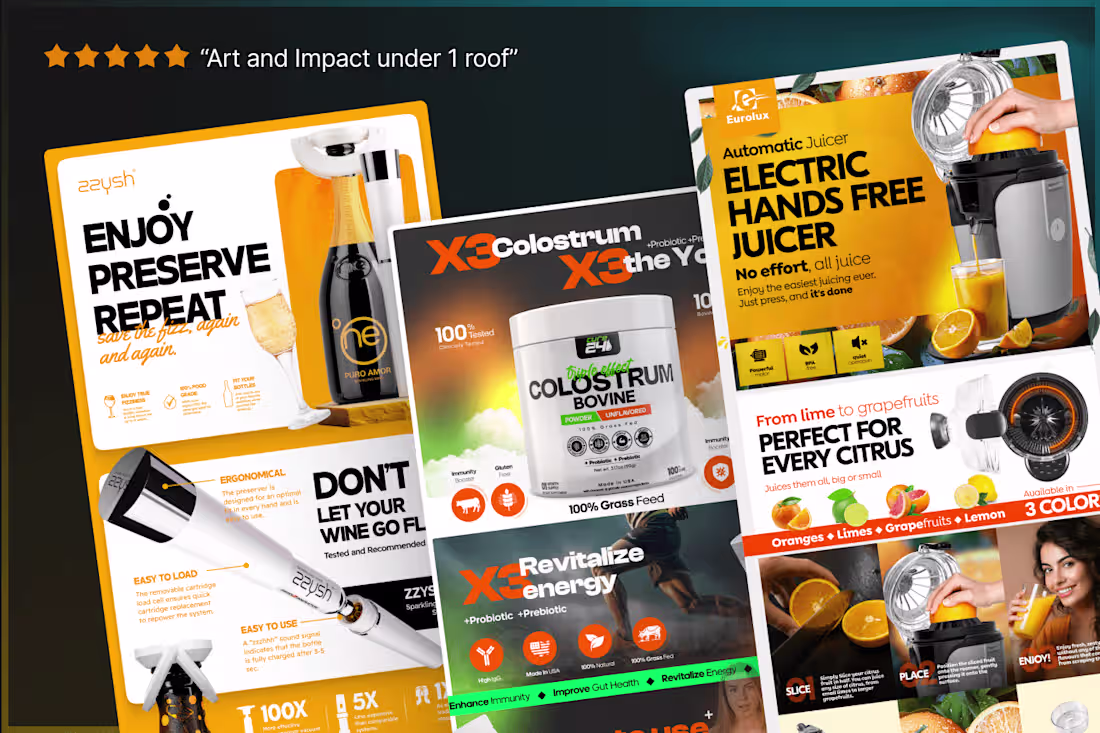 Cover image for Amazon Premium A+ Content EBC Design 