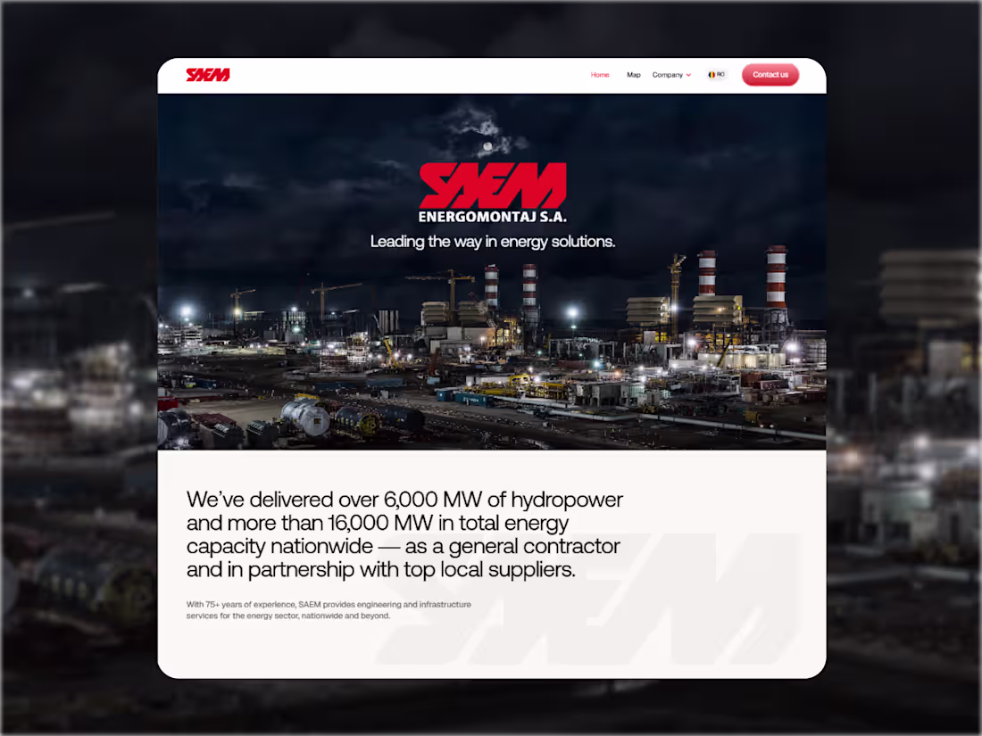 Cover image for SAEM With 75+ years of experience, SAEM provides engineering...