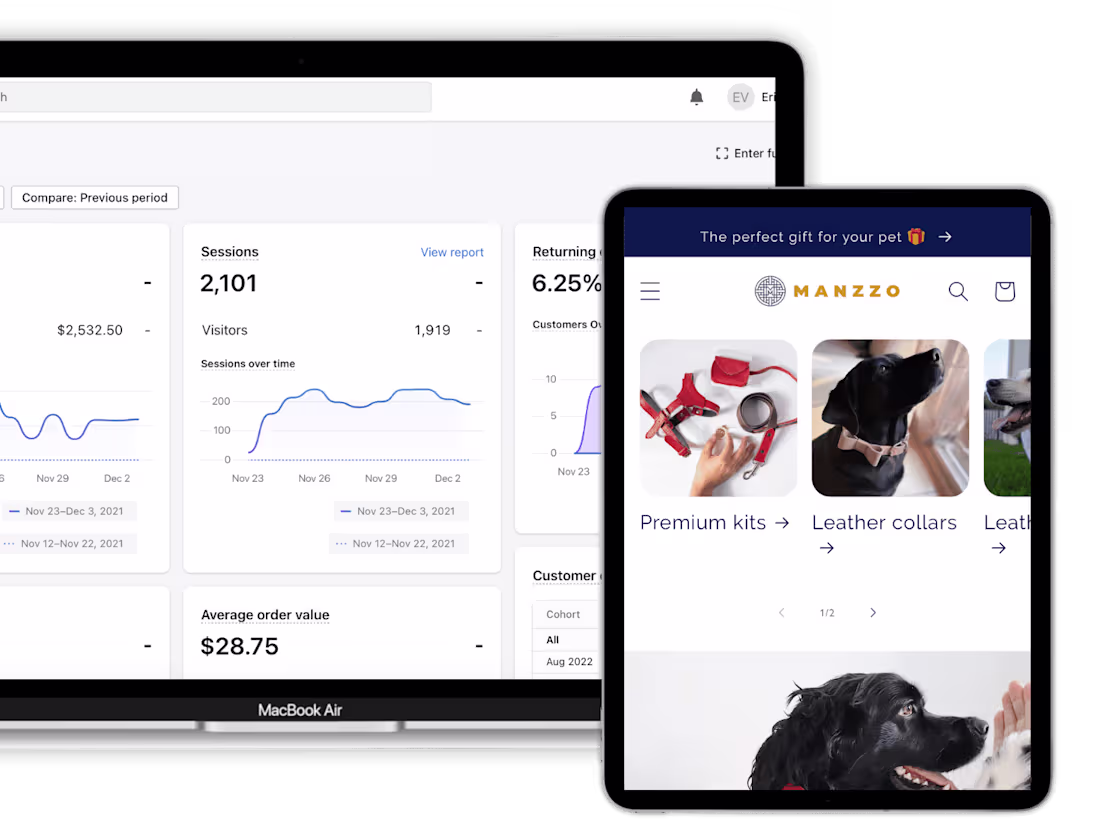 Cover image for Manzzo | E-commerce