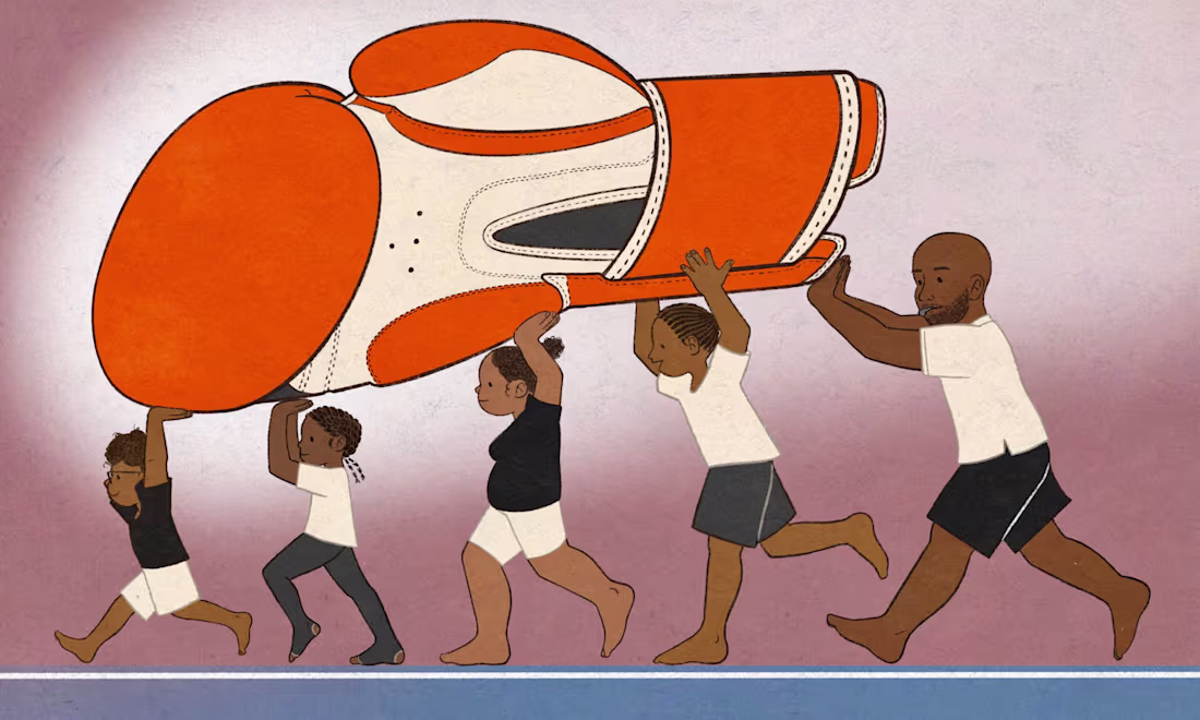 Cover image for New Orleans coach uses Muay Thai to reach youth 1 kick at a time