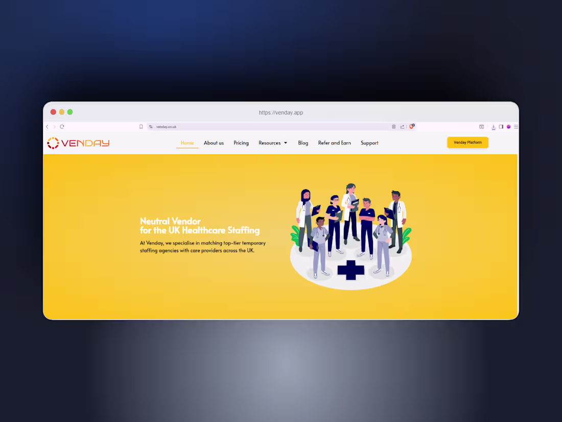 Cover image for Venday | Neutral Vendor for