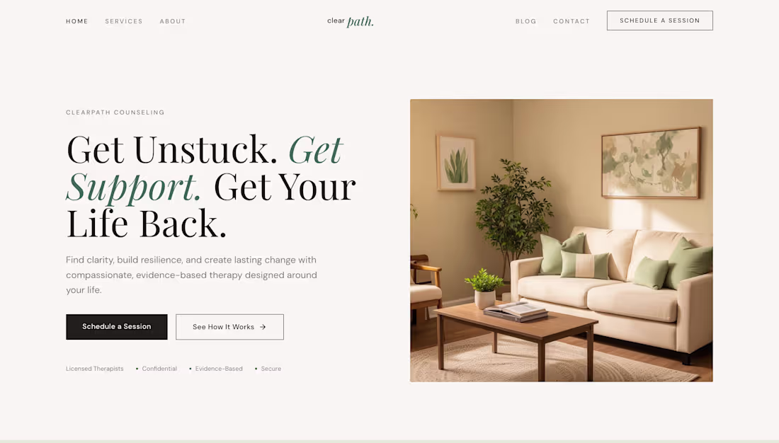 Cover image for Squarespace Redesign That Increased Client