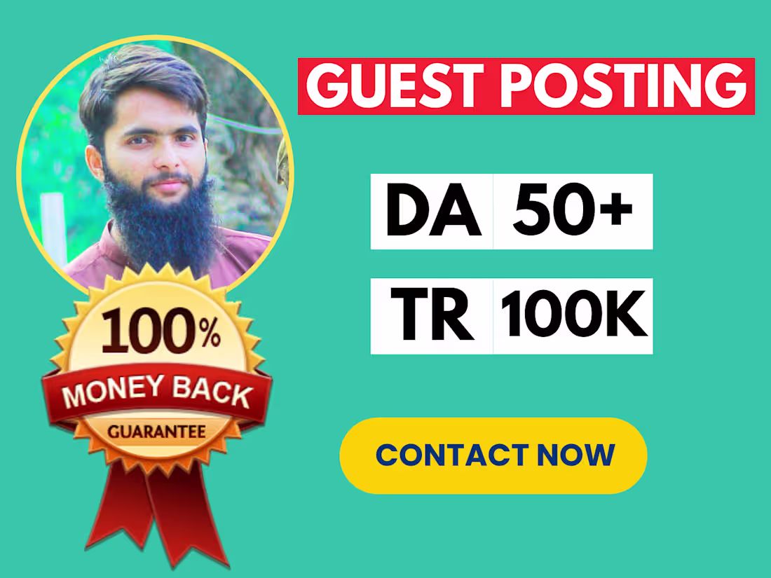 Cover image for I Will Provide Guest Posting Services