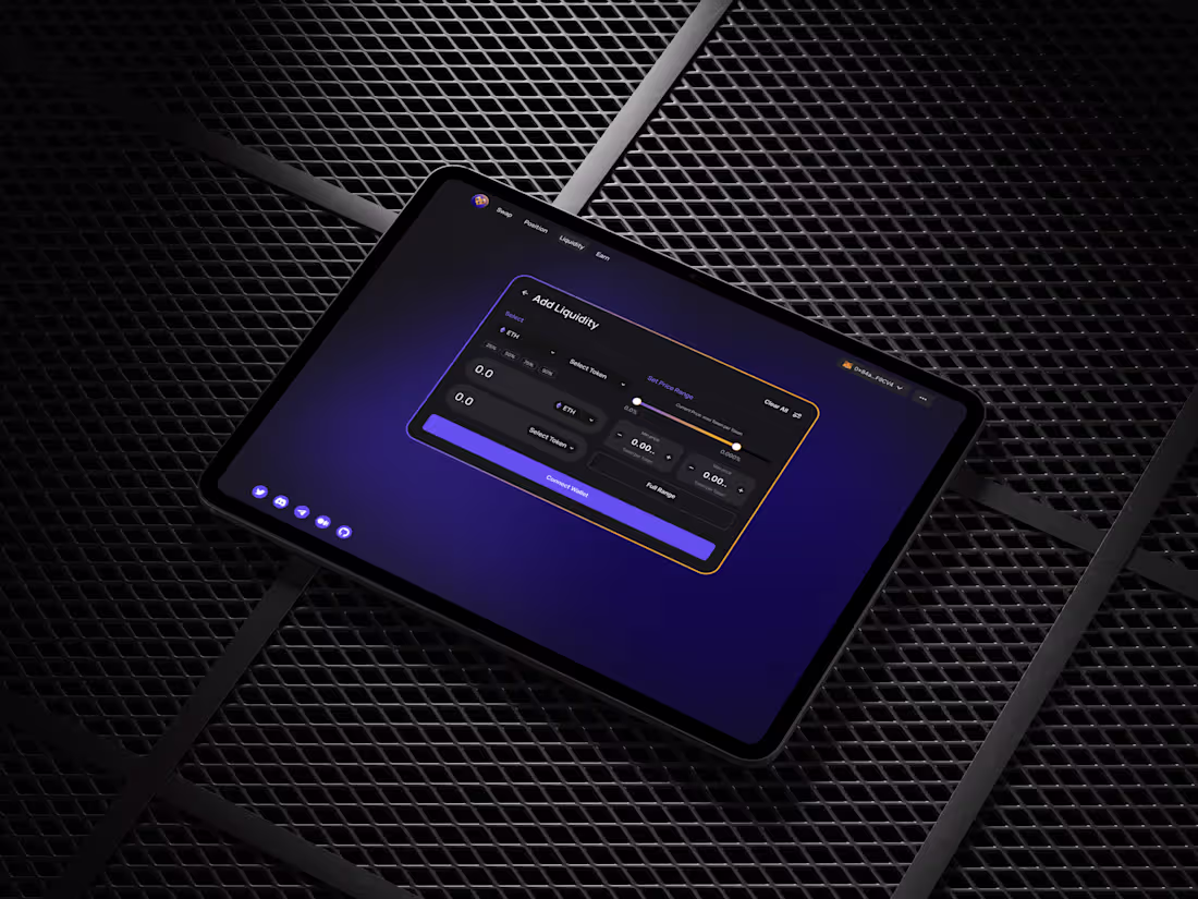 Cover image for Landing page design & dApp for Metavault.Trade