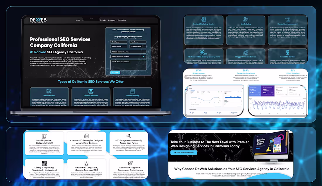 Cover image for Freelance UI Designer for SEO Landing Pages - Hire Now!