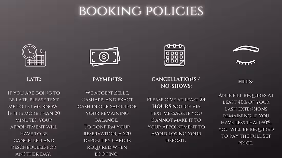 Cover image for Booking Policies Project